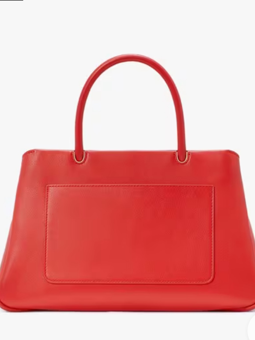 NWT Kate Spade Leather Grace Med Satchel in Flame Scarlet - Picture 5 of 8
